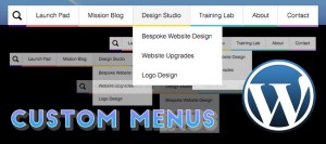 Create custom navigational menus in WordPress