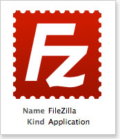 Filezilla FTP client